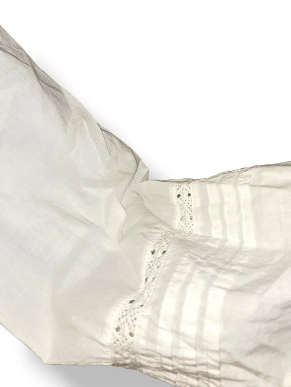 J Crew White V-Neck Long Sleeve Cotton Dress